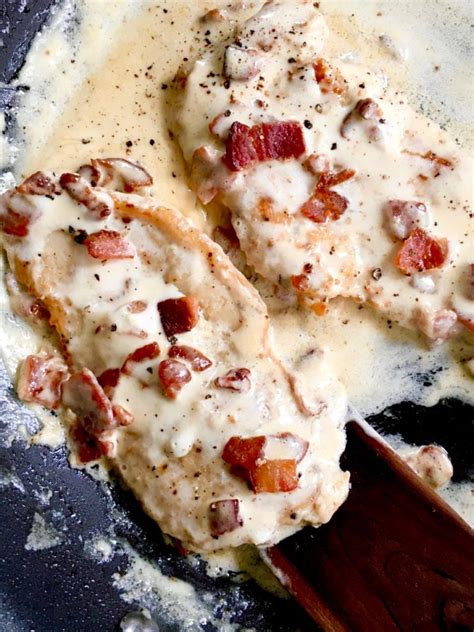 Creamy Bacon Chicken Its Thyme 2 Cook
