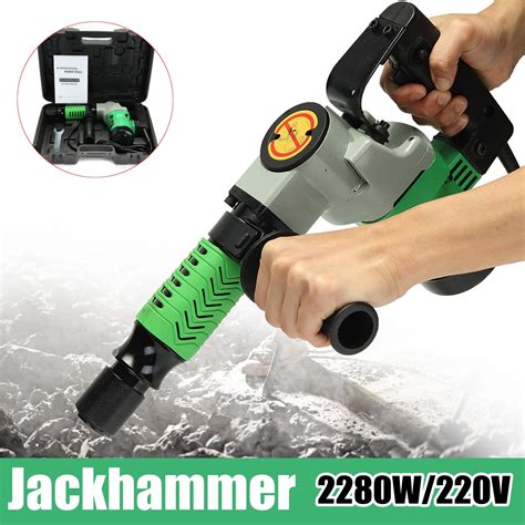 2280w 220v Electric Hammer Impact Drill Power Hammers Power Rotary Drill Household With Case In