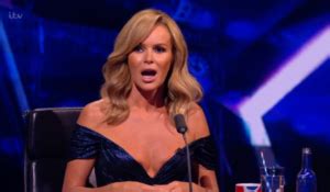 Bgt Fans Question If Amanda Holden Suffered Wardrobe Malfunction After