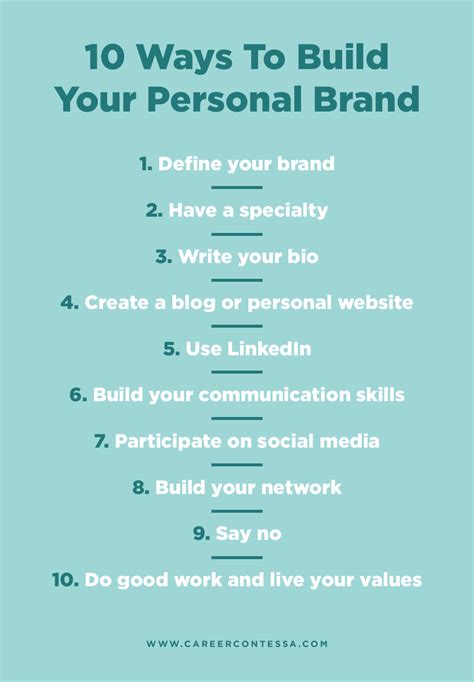 4 Ways To Build Your Personal Brand The Tech Edvocate