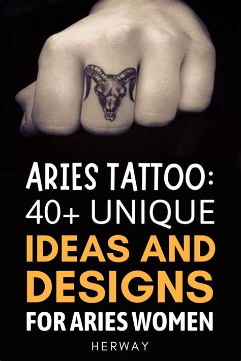 are you an aries woman looking for a tattoo that will show off your personality find it in our