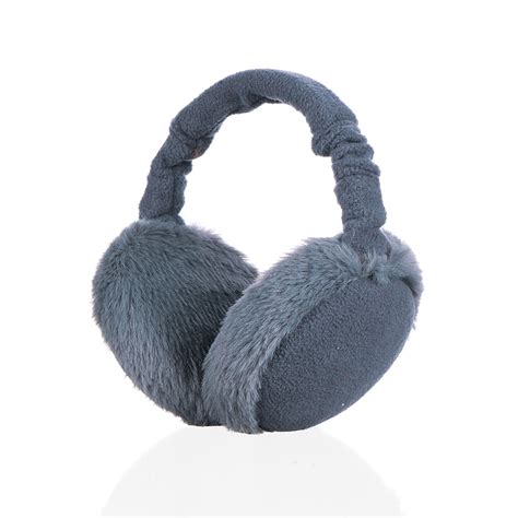 Faux Fur Foldable Ear Warmers Winter Unisex Earmuffs Outdoor Warm