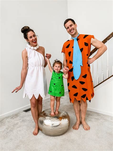 Our Flintstones Costume Happy Halloween From The Gwynn Stones