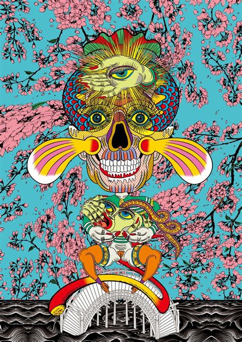 keiichi tanaami japanese pop art art psychedelic art