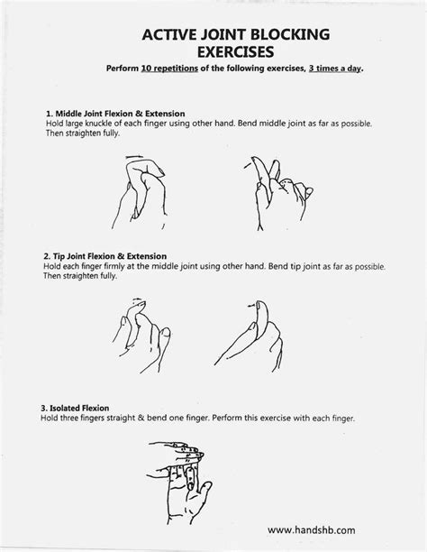 Hand Therapy Exercises Physical Therapy Exercises Hand Therapy