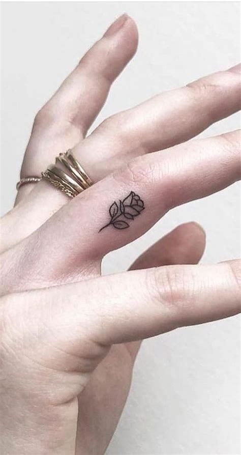 Finger Tattoo Designs Small Tattoo Designs Tattoo Small Small Rose