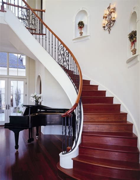 Unique staircase ideas photos collections shown in this video. 17+ Curved Staircase Designs, Ideas | Design Trends ...