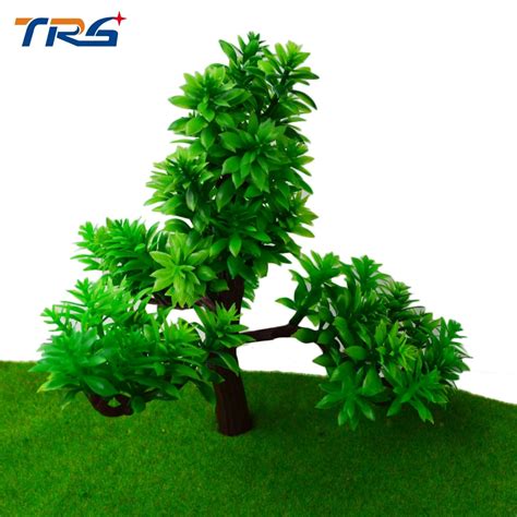 Aliexpress Com Buy Cm Ho N Scale Plastic Model Trees Railroad Layout Garden Landscape