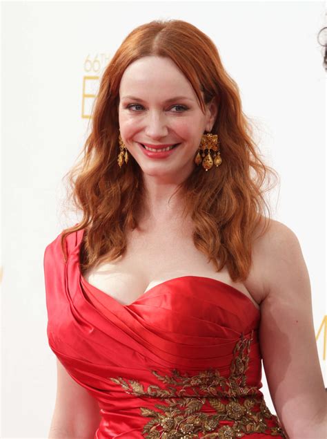 Christina Hendricks 66th Annual Primetime Emmy Awards In La Gotceleb