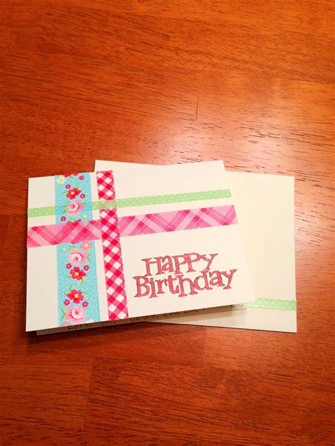 Diy Washi Tape Birthday Card Styled Jess Decoratorist 152235