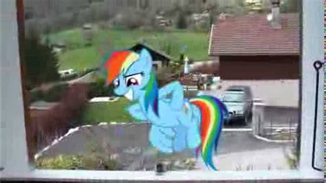 An Unexpected Visit From Rainbow Dash Mlp In Real Life Youtube