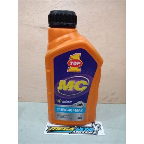 Jual Oli Top 1 Mc Sae 10w 40 Oli Top 1 Mc 4t 800 Ml Shopee Indonesia