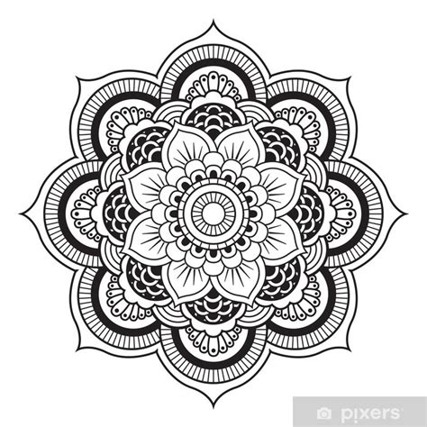 Muster definition, to assemble (troops, a ship's crew, etc.), as for battle, display, inspection, orders, or discharge. Aufkleber Mandala. Round Ornament-Muster • Pixers® - Wir ...