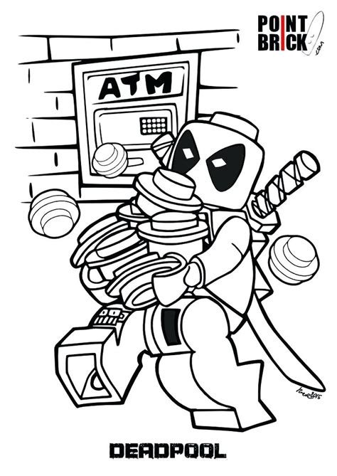 Lego Marvel Superheroes Coloring Pages At Getcolorings Free