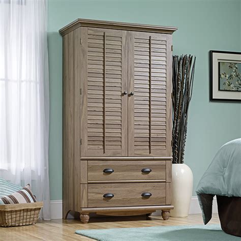 Sauder Harbor View Armoire 415003 The Furniture Co