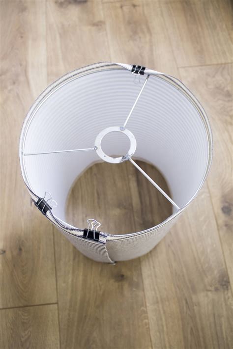 How to Make a Lampshade in 6 Easy Steps | Make a lampshade, Diy lamp