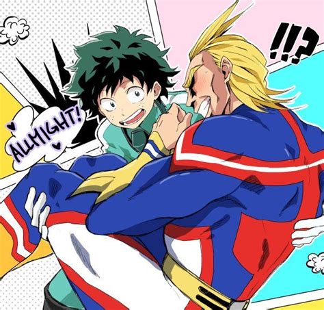 Main Album Hero Academia Characters My Hero All Might And Deku