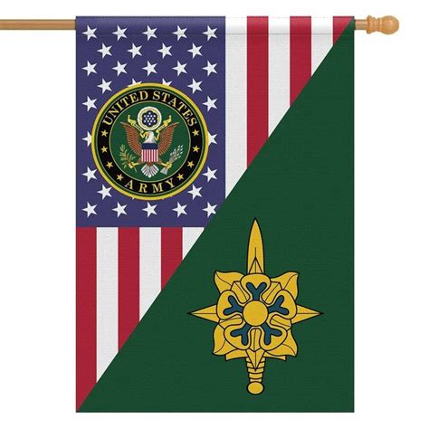 Us Army Military Intelligence Branch House Flag 28 Inch X 40 Inch Twin
