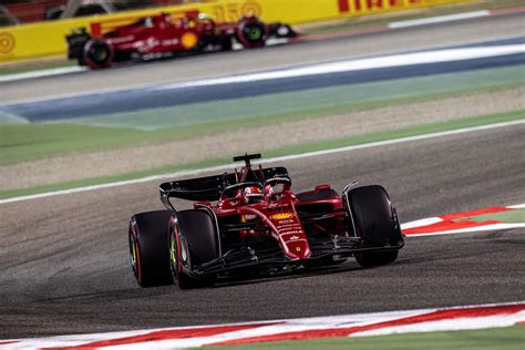 Leclerc Leads Ferrari One Two In Dramatic Bahrain Gp