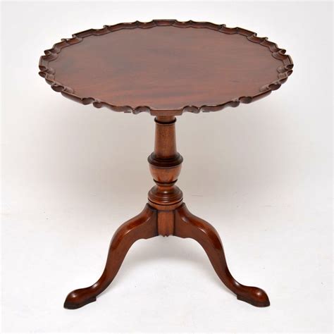 Antique Chippendale Style Mahogany Tilt Top Table Marylebone Antiques