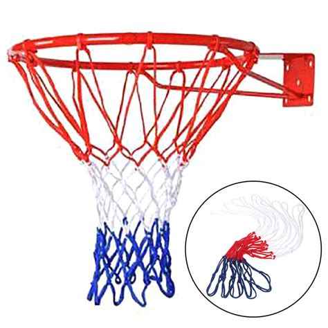 Basketball Net All Weather Basketball Net Red White Blue Tri Color