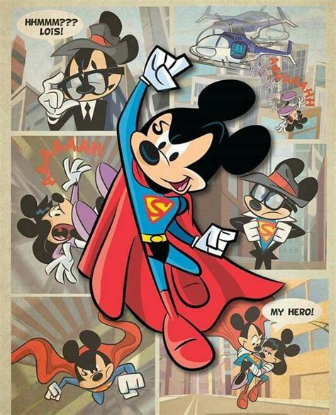 Super Mickey Disney Art Mickey Mouse And Friends Disney Cartoons