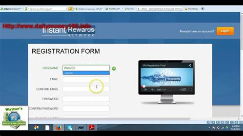 How To Sign Up To Instant Rewards By Using Instant Rewards Network