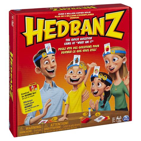 Shop for hasbro games on the official source of hasbro gaming fun. HedBanz Family Quick Question Guessing Board Game (Edition ...