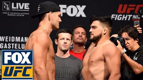 Gastelum es el ganador de la temporada número 17 del reality the ultimate fighter. Chris Weidman vs. Kelvin Gastelum | Weigh-In | UFC Fight ...