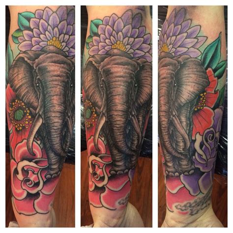 Wear your heart on your sleeve with. Elephant tattoo...universal symbol of strength, loyalty and good luck | Elephant tattoo, Tattoos ...