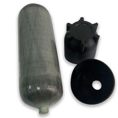 68l Carbon Fiber Scba Air Tank Bottle Cylinder 300 Bar 4500 Psi For Breathing Or Pcp Air Gun