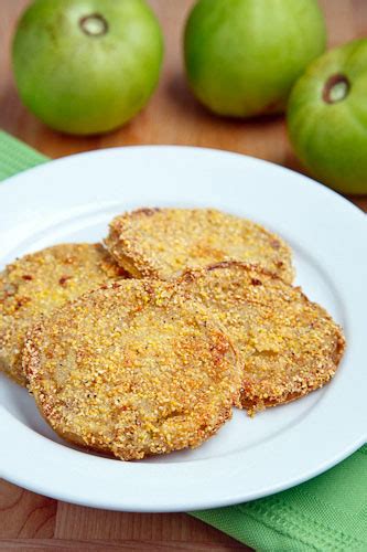 First, grab several green tomatoes and cut them into 1/2 inch slices. Fried Green Tomatoes - Closet Cooking