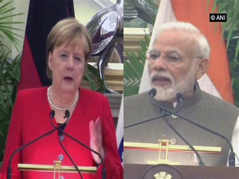 He appeared to ignore her. Angela Merkel congratulates PM Modi on his 70th birthday ...