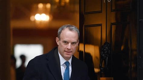United Kingdom Deputy Prime Minister And Justice Minister Dominic Raab