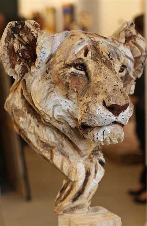 Artist Uses A Chainsaw To Transform Wood Into Stunning Sculptures In