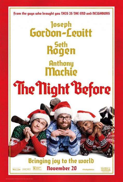 'twas the night before christmas is a poem beloved by the world. The Night Before (2015) Christmas Comedy Movie