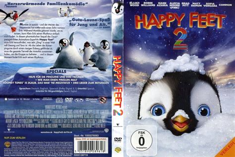 Happy Feet 2 2011 R2 De Dvd Cover Dvdcovercom