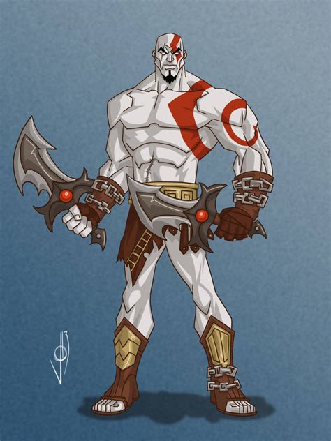 Kratos By Lad On On Deviantart