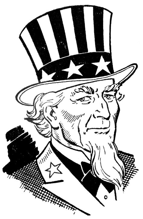 5 Free Uncle Sam Clipart The Graphics Fairy