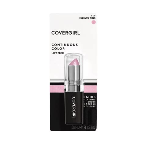 Covergirl Continuous Color Lipstick 505 Iceblue Pink