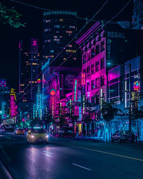 Cyberpunk Vancouver On Behance