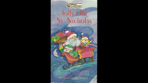 Jolly Old St Nicholas 1994 Original Release Youtube