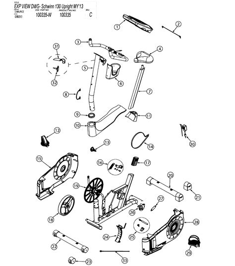 Schwinn Airdyne Parts Diagram
