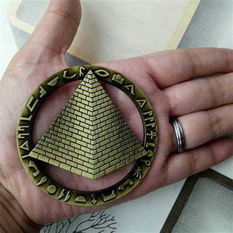 3d Egypt Pyramid Metal Ref Magnet Souvenir Fridge Magnet Souvenir