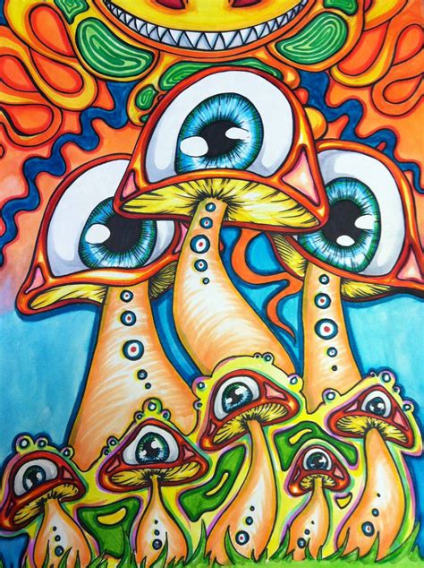 Psychedelic Art Drawings