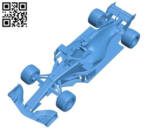 Formula One Racing Car B004567 File Stl Free Download 3d