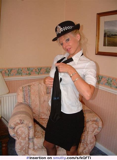 Michelleriding British English Uniform Police Policewoman Stocking