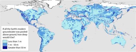 Map Of Worlds Groundwater Shows Planets Hidden Reservoirs Live