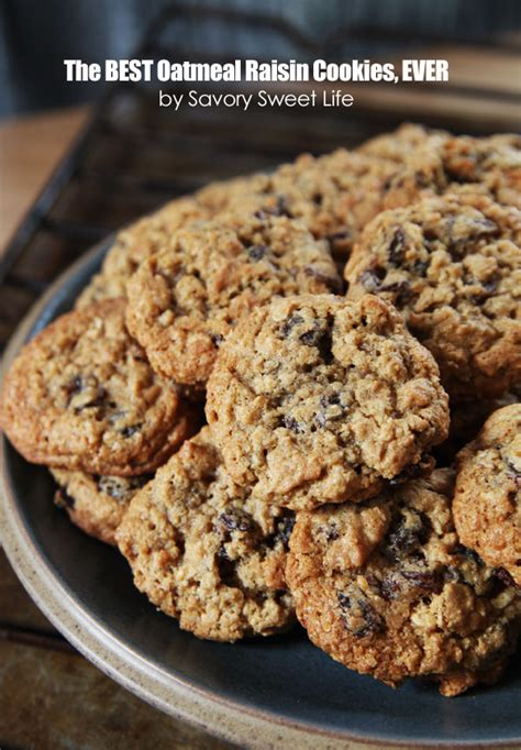 The Best Oatmeal Raisin Cookie Recipe