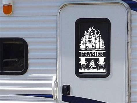 Personalized Camper Decal Rv Window Decal Rv Slide Out Etsy